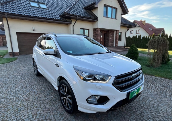 Ford Kuga cena 86900 przebieg: 46000, rok produkcji 2019 z Lubartów małe 596